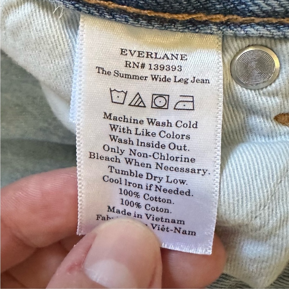 Everlane Wide Leg Jeans - Picture 5 of 13